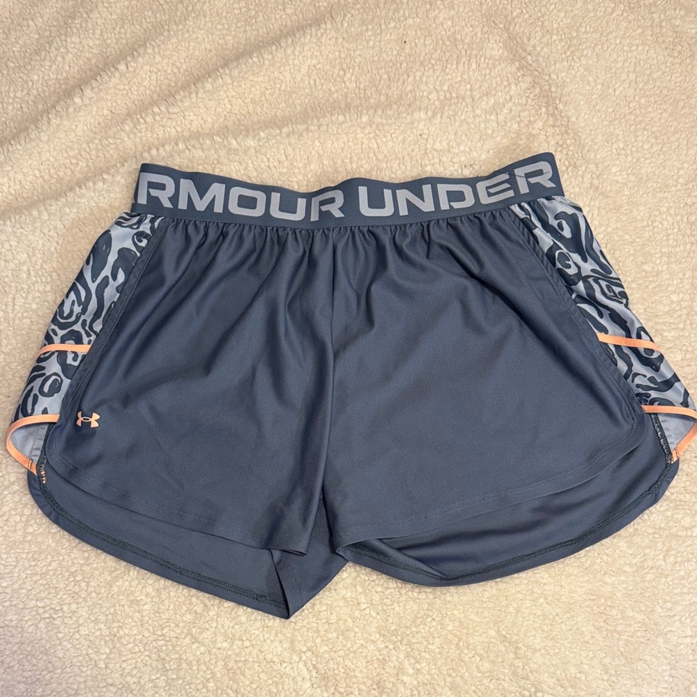 Under Armour Women's Dark Gray Athletic Shorts
